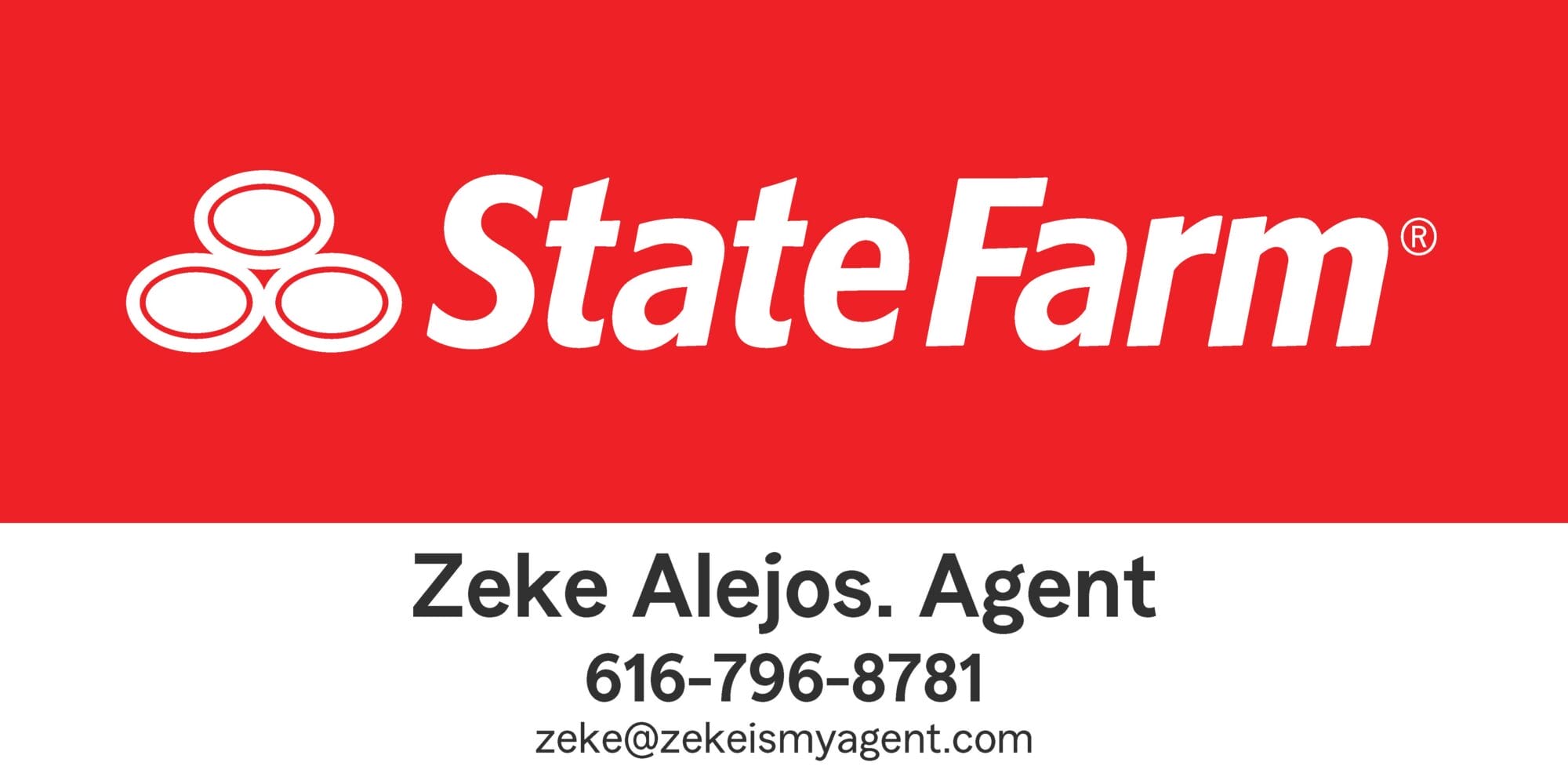 Logo State Farm Zeke Alejos