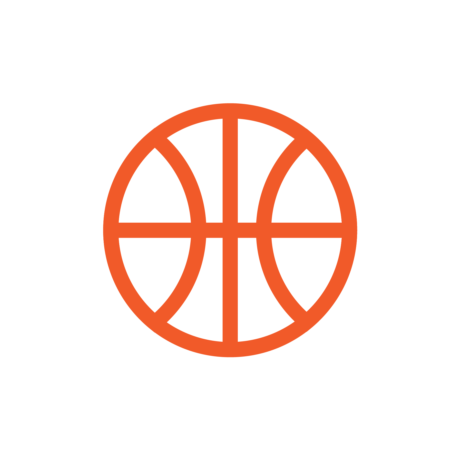 Orange Line Basketball