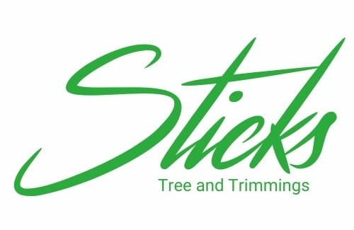 Sticks Tree and Trimmings logo